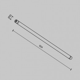 Соединитель линейный Maytoni  CA011-L900-B