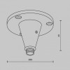 Крепление для трека Maytoni  CA026BS-B