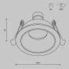 Встраиваемый светильник Maytoni  DL126-GU10-W