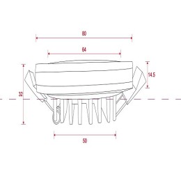 Встраиваемый светильник Maytoni Phanton DL303-L7B
