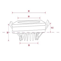 Встраиваемый светильник Maytoni Phanton DL303-L7W