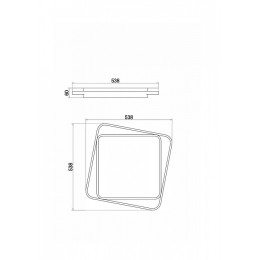 Накладной светильник Freya  FR10030CL-L88B