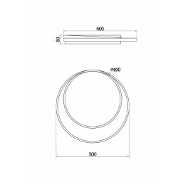 Накладной светильник Freya  FR10032CL-L98W