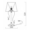 Настольная лампа декоративная Freya Simone FR2020-TL-01-CH