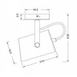 Бра Freya Elori FR4004WL-01WB
