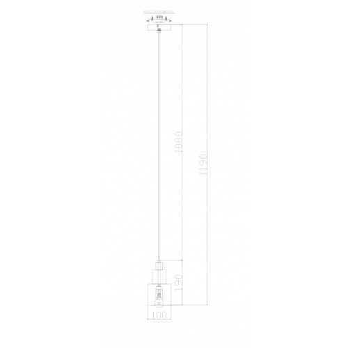 Подвесной светильник Freya Moke FR4006PL-01BS