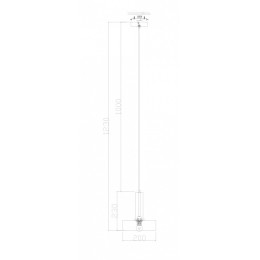 Подвесной светильник Freya Izza FR4008PL-01BBS