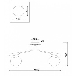 Потолочная люстра Freya Paolina FR5011CL-05B