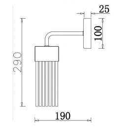 Бра Freya Esala FR5050WL-01N