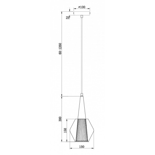 Подвесной светильник Freya Copita FR5133PL-01W