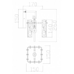 Бра Freya Basilica FR5166WL-01BS