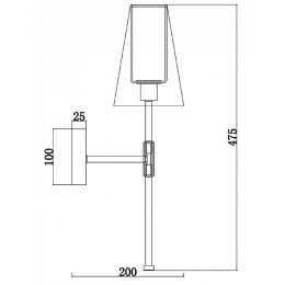 Бра Freya Tida FR5196WL-01CH