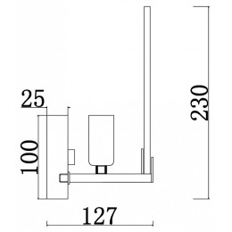 Бра Freya Sophia FR5197WL-01CH