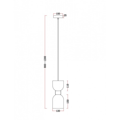 Подвесной светильник Freya Savia FR5203PL-01BS