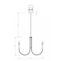 Люстра на штанге Freya Branches FR5253PL-06N