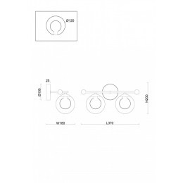 Бра Freya Lumos FR5262WL-02BS