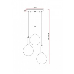 Подвесной светильник Freya Sway FR5269PL-03BZ1