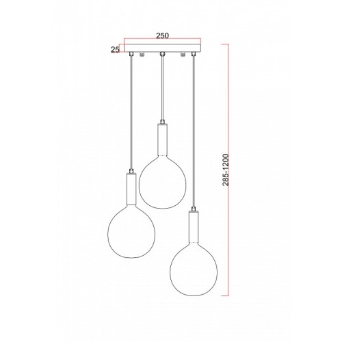 Подвесной светильник Freya Sway FR5269PL-03BZ1