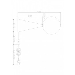 Настольная лампа декоративная Freya Glow FR5289TL-01BS