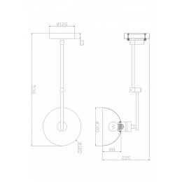 Бра Freya Cover FR5290WL-01B