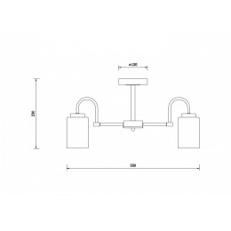 Люстра на штанге Freya Jewel FR5321CL-05BZ
