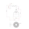 Подвесная люстра Freya Mesh FR5334PL-03B