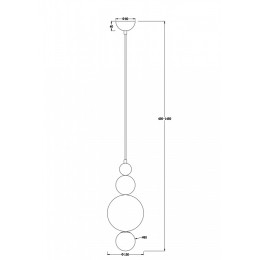 Подвесной светильник Freya Pearl FR5388PL-01CH