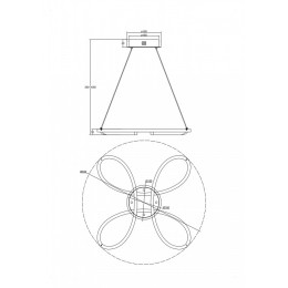 Подвесной светильник Freya Jumbo FR6047PL-L70W