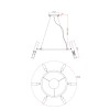 Подвесной светильник Freya Magnet FR6106PL-L13G
