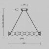 Подвесная люстра Freya Collar FR6180PL-L32B