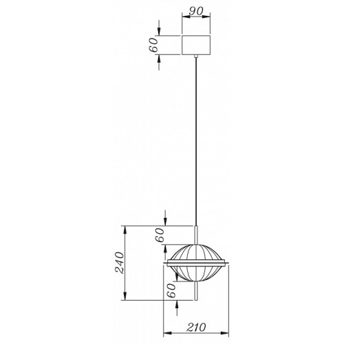 Подвесной светильник Freya Whisper FR6184PL-L16BS