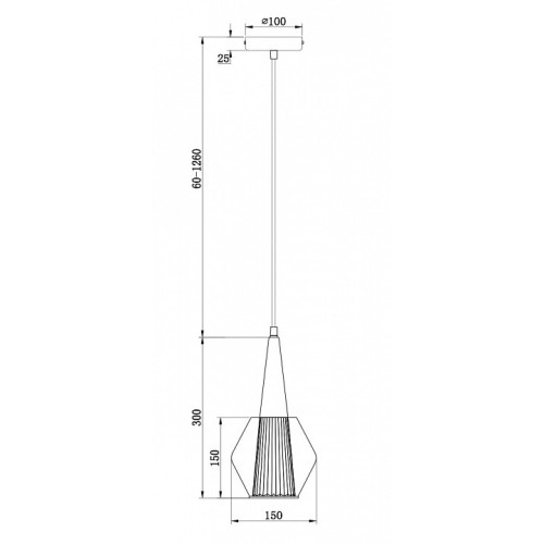 Подвесной светильник Freya Copita FR8008PL-01GB