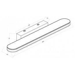 Подсветка для зеркала Maytoni Epic MIR009WL-L16CH4K