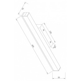 Подсветка для зеркала Maytoni Fichte MIR012WL-L9B4K