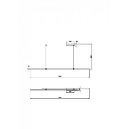 Подвесной светильник Maytoni Halo MOD005PL-L48BSK