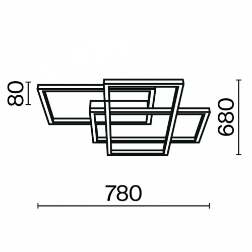 Потолочная люстра Maytoni Rida MOD015CL-L80GK