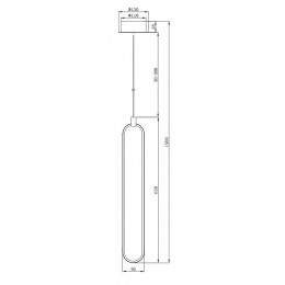 Подвесной светильник Maytoni Chain MOD017PL-L13N