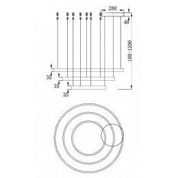 Основание Maytoni Rim MOD058A-03BS