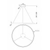 Подвесной светильник Maytoni Rim MOD058PL-L54W4K