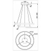 Подвесной светильник Maytoni Rim MOD058PL-L55W3K