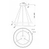 Подвесной светильник Maytoni Rim MOD058PL-L74W4K