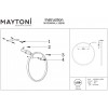 Накладной светильник Maytoni Rim MOD058WL-L35B3K