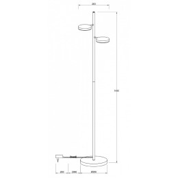 Торшер Maytoni Fad MOD070FL-L12B3K