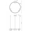 Подвесной светильник Maytoni Satellite MOD102PL-L42B