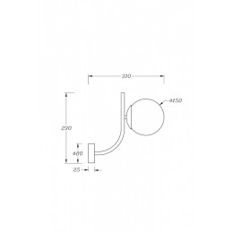 Бра Maytoni Rendez-vous MOD109WL-01BS