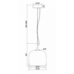 Подвесной светильник Maytoni Madmen MOD128PL-L6BR