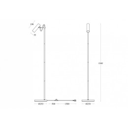 Торшер Maytoni Bansky MOD129FL-01W