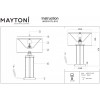 Настольная лампа декоративная Maytoni Impressive MOD151TL-01G