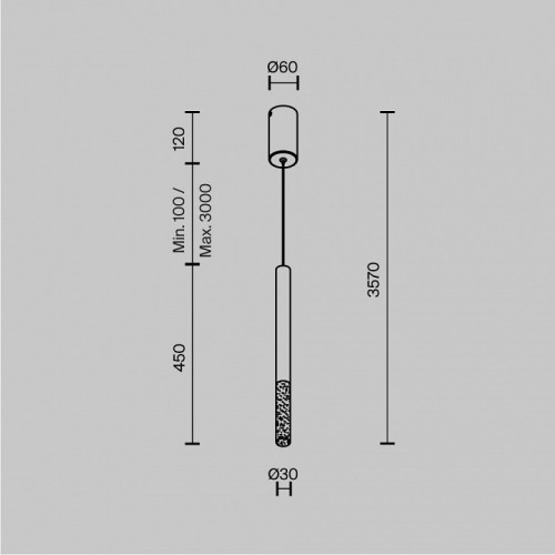 Подвесной светильник Maytoni Pro Shade MOD157PL-L6WK