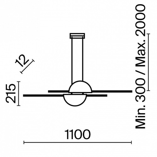 Подвесной светильник Maytoni Skyline MOD179PL-L26W4K